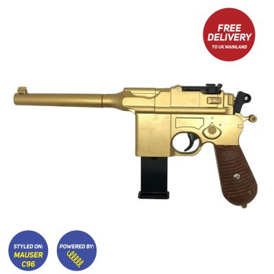 GOLD G12 Metal BB Gun Mauser C96 Style Pistol